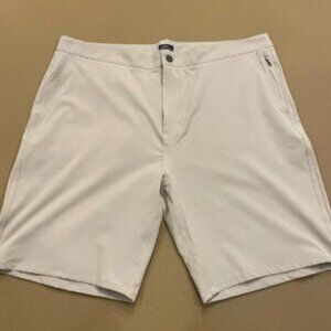 Johnnie-O Dawn 2 Dusk Shorts Light Khaki Size 40 New with Tags